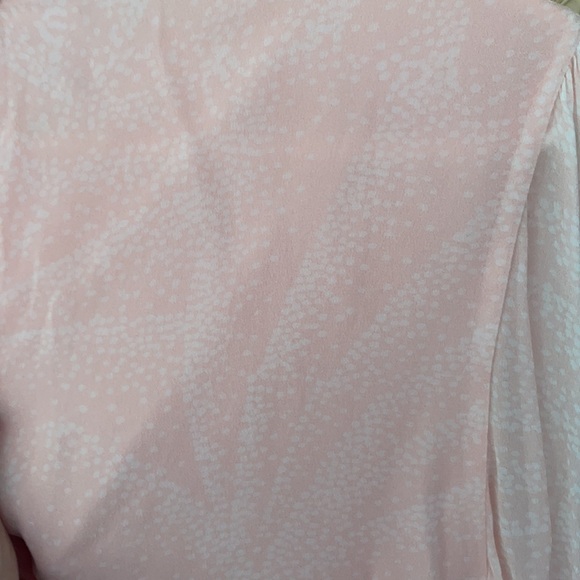 TVF for DVF cropped pink chiffon top! Sz SM! NWT - Picture 5 of 8